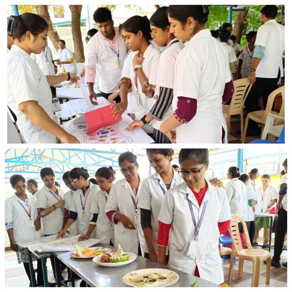 students visit